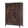 Picture of Orillia Solid Wood Handcrafted Large Farmhouse Clothing Armoire