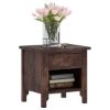 Picture of Orillia Solid Wood Handcrafted Moroccan 1 Drawer Nightstand Table