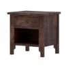 Picture of Orillia Solid Wood Handcrafted Moroccan 1 Drawer Nightstand Table