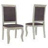 Picture of Pennsylvania Solid Wood Queen Anne Antique Upholstered Dining Chair