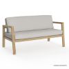 Picture of Savannah Solid Teak Wood Outdoor 2 Seater Japanese Sofa