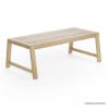 Picture of Savannah Teak Patio Rectangular Coffee Table