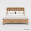 Picture of Morna Solid Wood Traditional Platform Bed