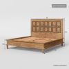 Picture of Morna Solid Wood Traditional Platform Bed