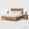 Picture of Morna Solid Wood Traditional Platform Bed