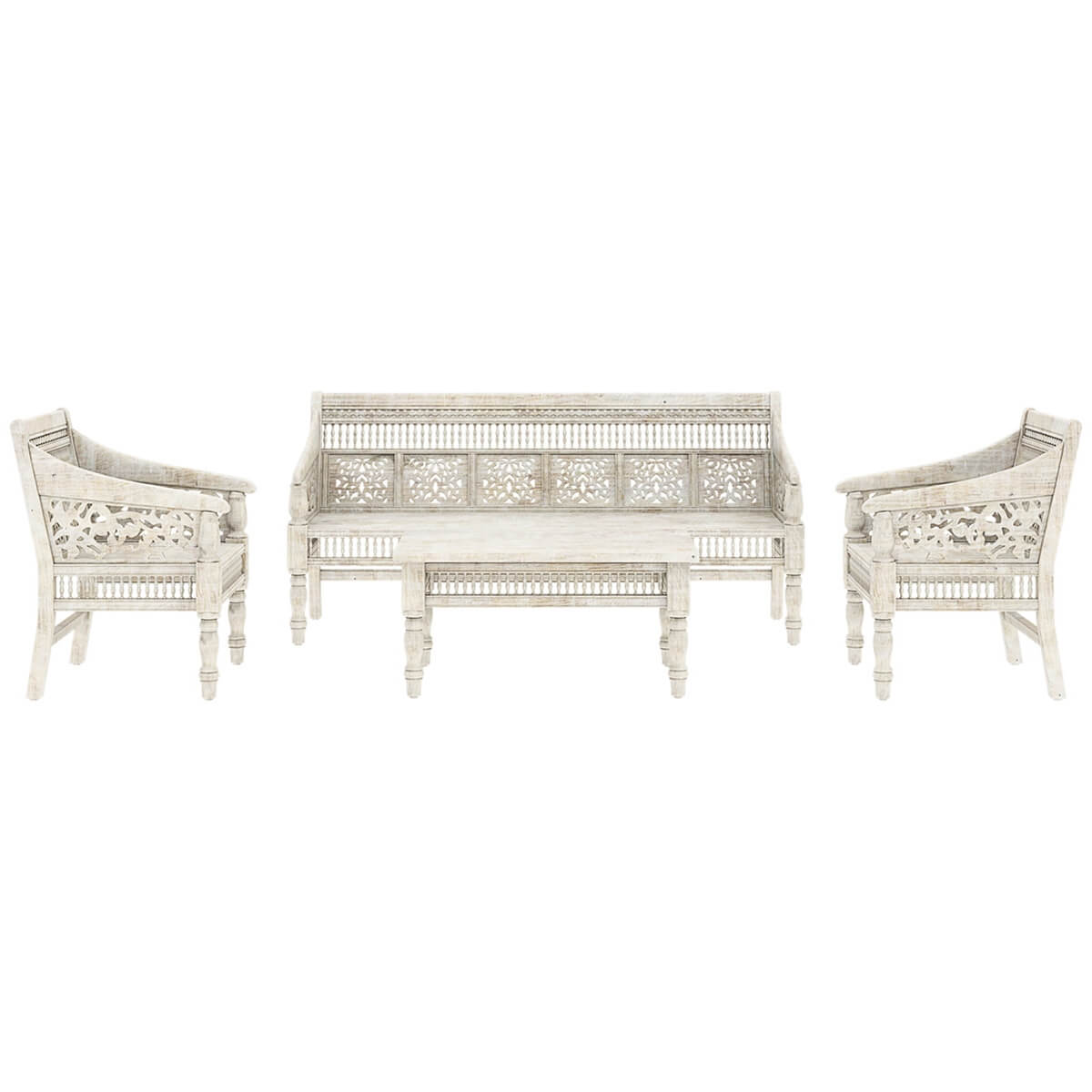 Furniture of America Marinella SM7744-LV Traditional Loveseat with  Intricately Wood-Carved Trim, Dream Home Interiors