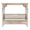 Picture of Lecco Teak Outdoor Daybed with Canopy