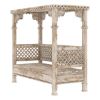 Picture of Lecco Teak Outdoor Daybed with Canopy