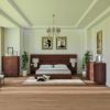 Picture of Madsen Solid Wood 4 Piece Platform Bedroom Set