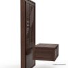 Picture of Madsen Solid Mahogany Wood Floating Nightstand With 1 Drawer