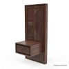 Picture of Madsen Solid Mahogany Wood Floating Nightstand With 1 Drawer