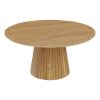 Picture of Zenad Outdoor Teak Wood Round Dining Table