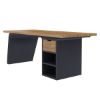 Picture of Jamul Solid Wood Modern Writing Desk