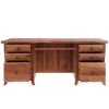 Picture of Congleton Live Edge Solid Wood Home Office Modern Executive Desk