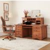 Picture of Helston Solid Wood Executive Desk