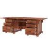 Picture of Maldon Solid Wood Large Home Office Desk with Drawers