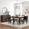 Picture of Bolsover Two Tone Solid Wood Farmhouse Dining Room Set