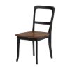 Picture of Bolsover Two Tone Solid Wood Farmhouse Dining Room Set