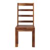 Picture of Granada Rustic Solid Wood Ladder-Back Dining Chairs