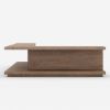 Picture of Adelanto Rustic Solid Wood Sofa Side End Table