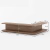 Picture of Adelanto Rustic Solid Wood Sofa Side End Table