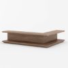 Picture of Adelanto Rustic Solid Wood Sofa Side End Table