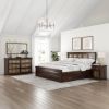 Picture of La Junta Solid Wood 4 Piece Storage Bedroom Set 