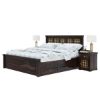 Picture of La Junta Solid Wood 4 Piece Storage Bedroom Set 