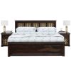 Picture of La Junta Solid Wood 4 Piece Storage Bedroom Set 