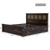 Picture of La Junta Solid Wood 4 Piece Storage Bedroom Set 