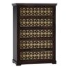 Picture of La Junta Diamond Empire Solid Wood Brass Inlay 5 Drawer Tall Dresser