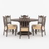 Picture of Atherton Solid Teak Wood Handcrafted Dining Room Set