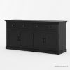 Picture of Clermont Solid Wood Large Credenza Cabinet