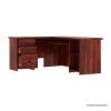 Picture of Orki Solid Wood L Shaped Computer Desk with Drawers