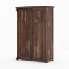 Picture of Pioneer Transitional Solid Wood Armoire Wardrobe with  Drawers