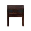 Picture of Santa Fe Elevated Solid Wood End Table With 1 Drawer