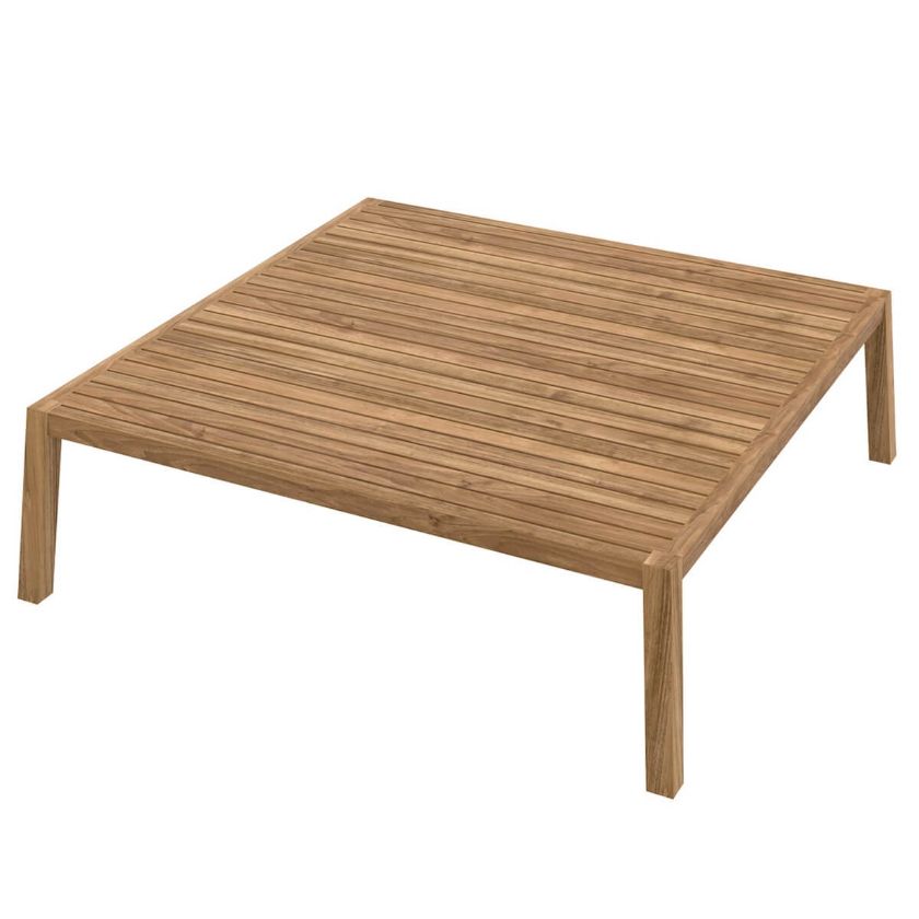 Picture of Prague 8 Person Outdoor Teak Wood Square Dining Table