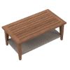 Picture of Mykonos Teak Patio Rectangular Coffee Table