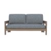 Picture of Santorini 3 Seater Teak Wood Outdoor Sofa