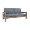 Picture of Santorini 3 Seater Teak Wood Outdoor Sofa