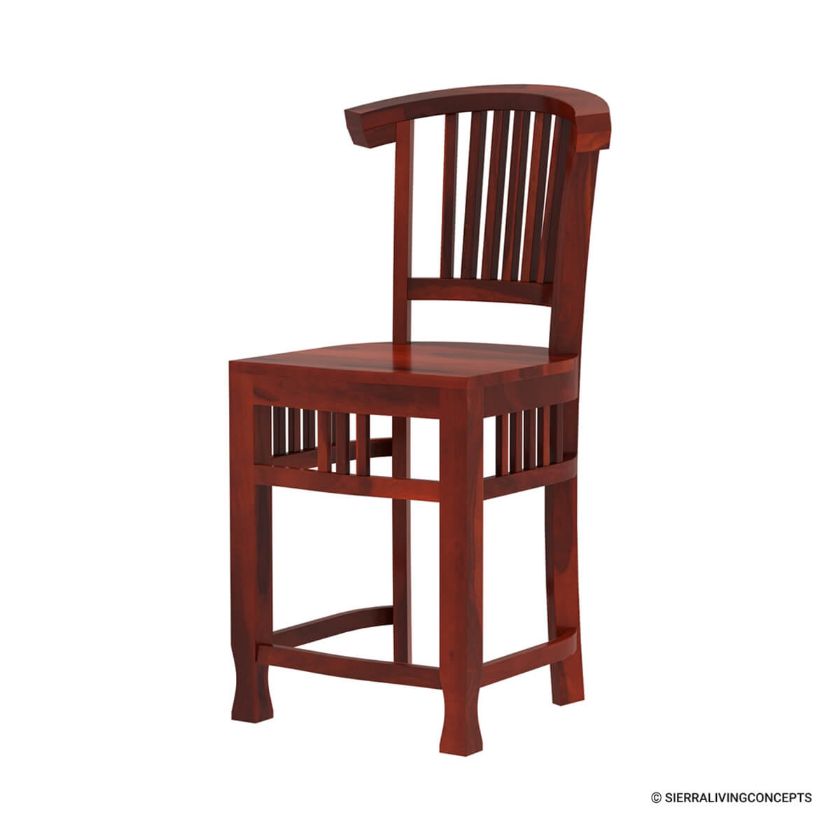 Picture of Solid Wood Curved Back Dining Chair