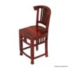 Picture of Solid Wood Curved Back Dining Chair
