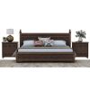 Picture of Newari Rustic Solid Wood Hand-Carved 3-Piece Bedroom Set