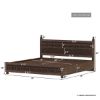 Picture of Newari Rustic Solid Wood Hand-Carved 3-Piece Bedroom Set