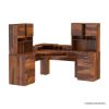 Picture of Lindsay Multi Functional L Shape Executive Desk with Storage