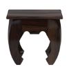 Picture of Santa Fe Rustic Solid Wood Square Opium End Table