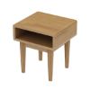 Picture of Palermo Teak Wood Mid-century Modern Open Space End Table