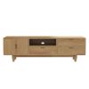 Picture of Palermo Mid-Century Modern Teak Wood TV Stand (70")