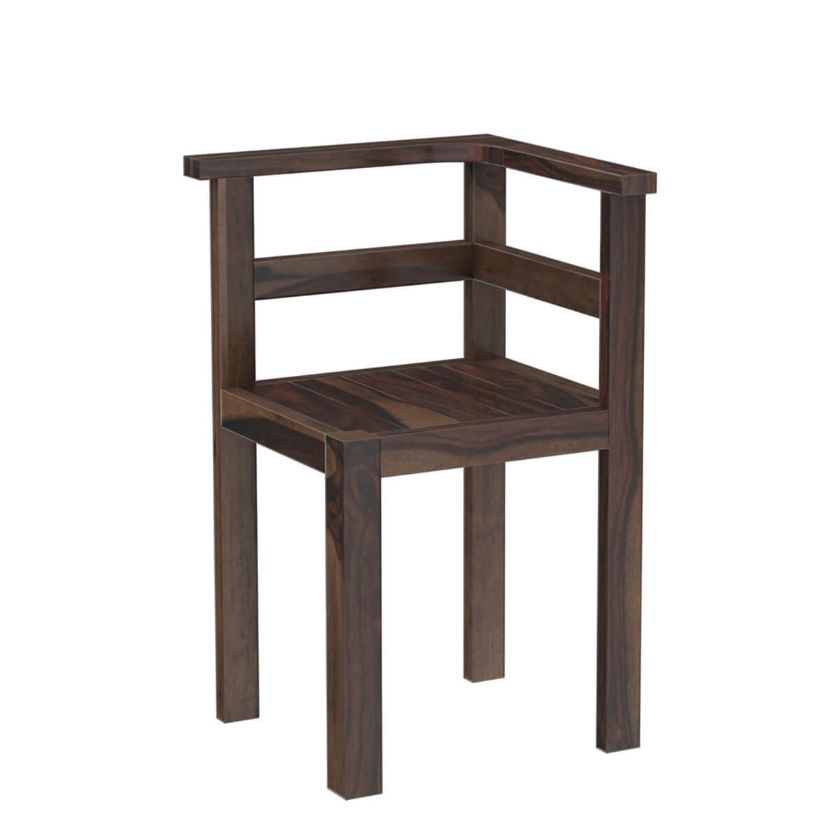 Picture of Pescara Rustic Rosewood Dining Corner Chair