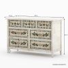 Picture of Cotswolds Handpainted Mango Wood 7 Drawer Bedroom Dresser